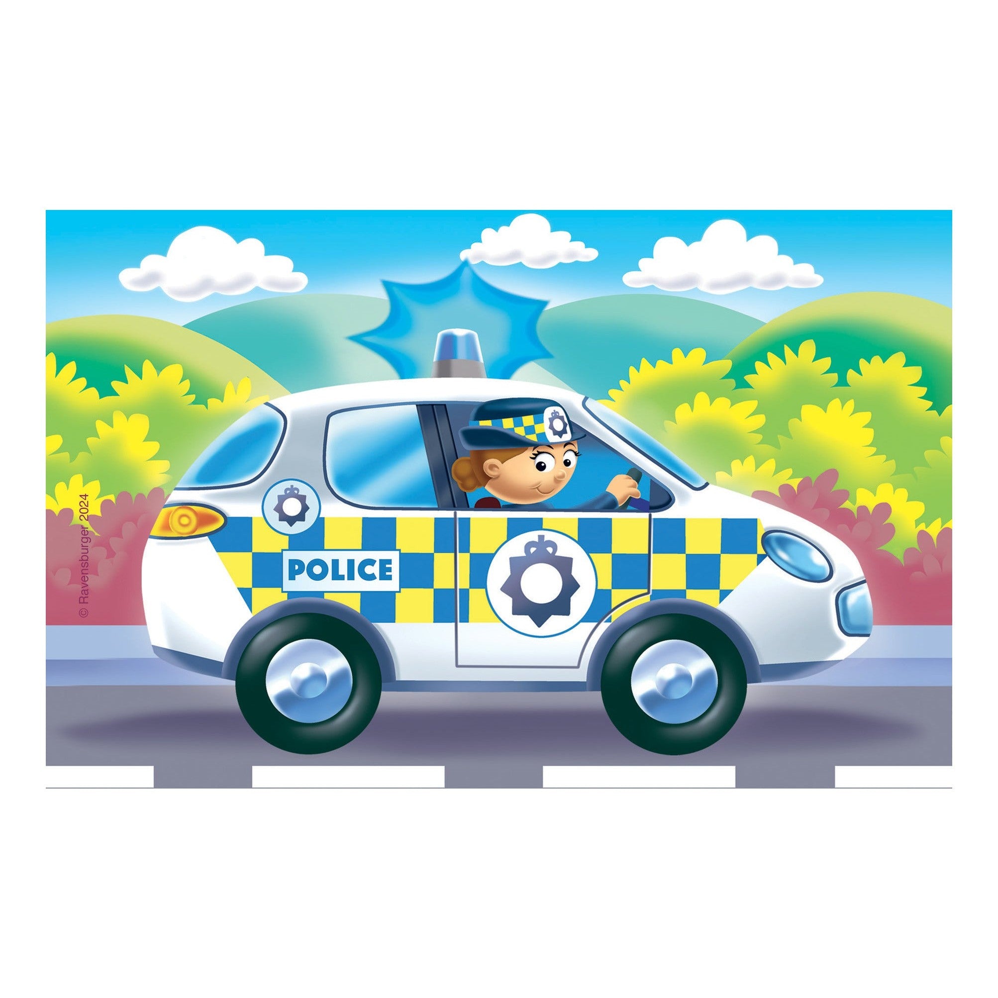 Ravensburger Rescue Vehicles My First Puzzles 2345 Piece Jigsaw Puzzle
