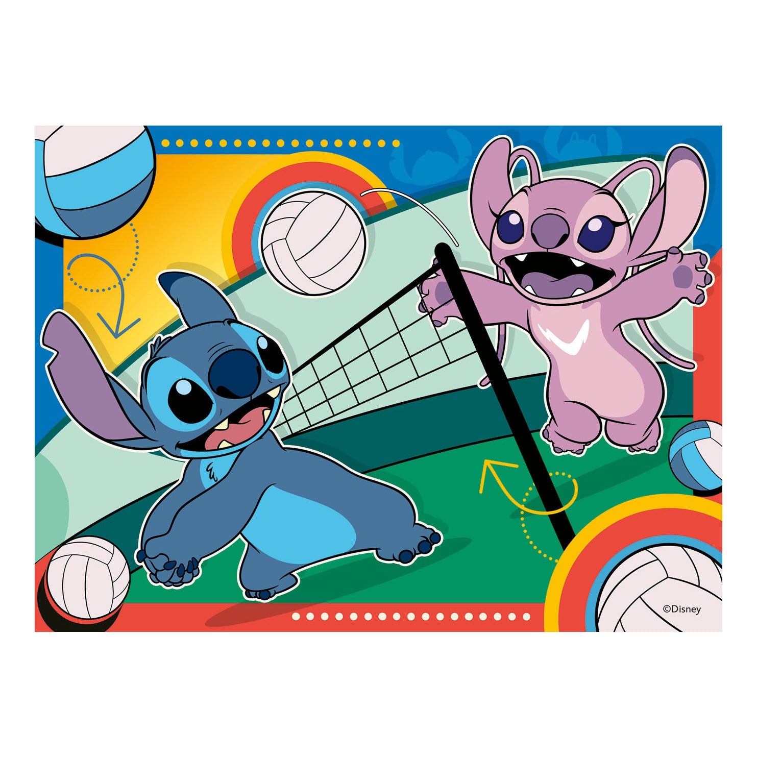 Ravensburger Disney Stitch 4 in a Box Puzzle Collection