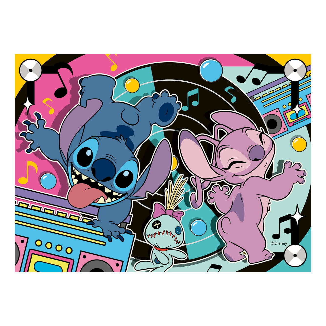Ravensburger Disney Stitch 4 in a Box Puzzle Collection