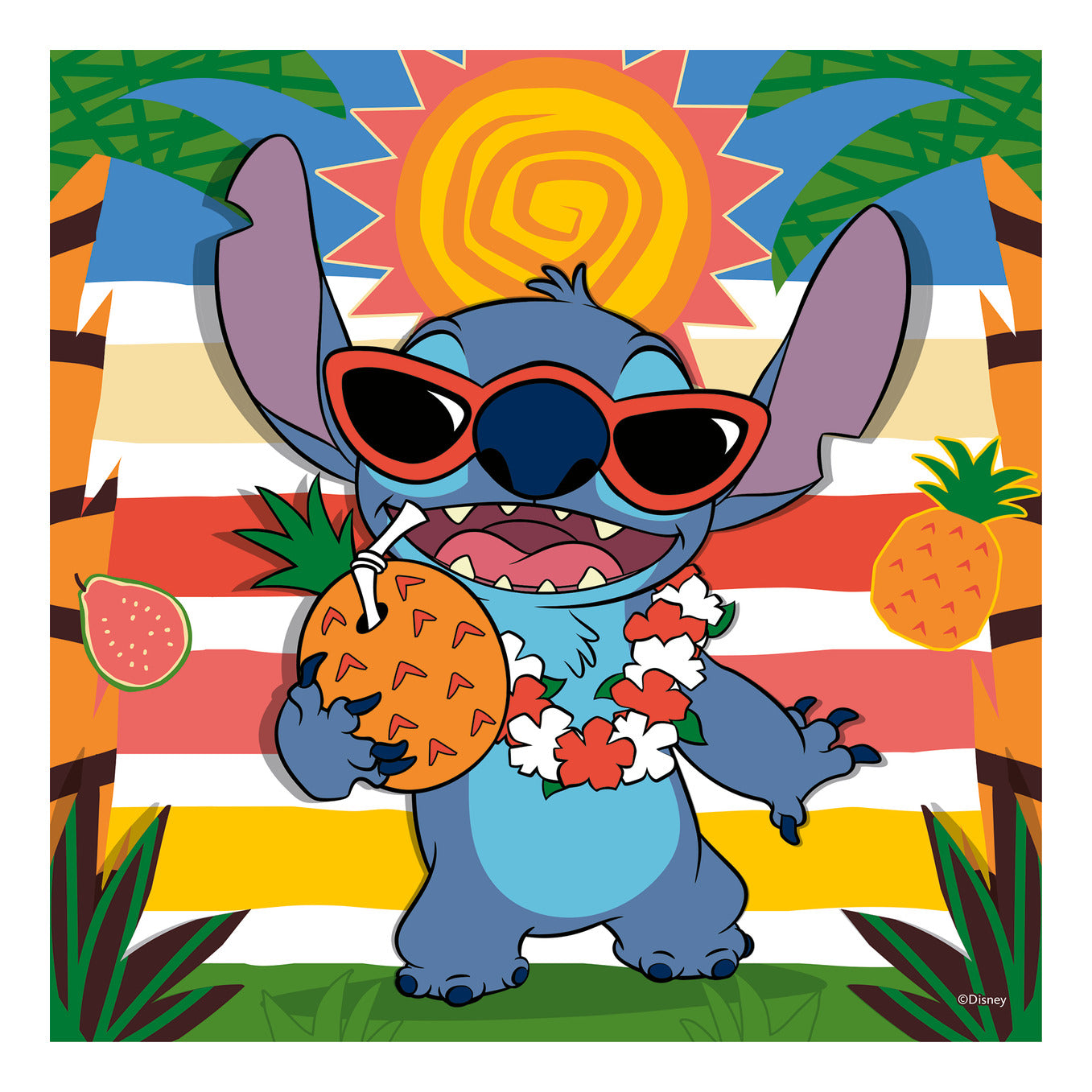 Ravensburger Disney Stitch 3x49 Piece Jigsaw Puzzle