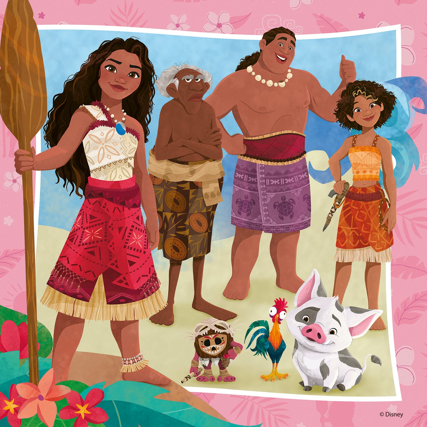 Ravensburger Moana 2 3x49 Piece Jigsaw Puzzle
