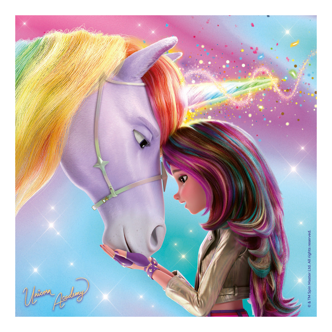 Ravensburger Unicorn Academy 3x49 Piece Jigsaw Puzzle