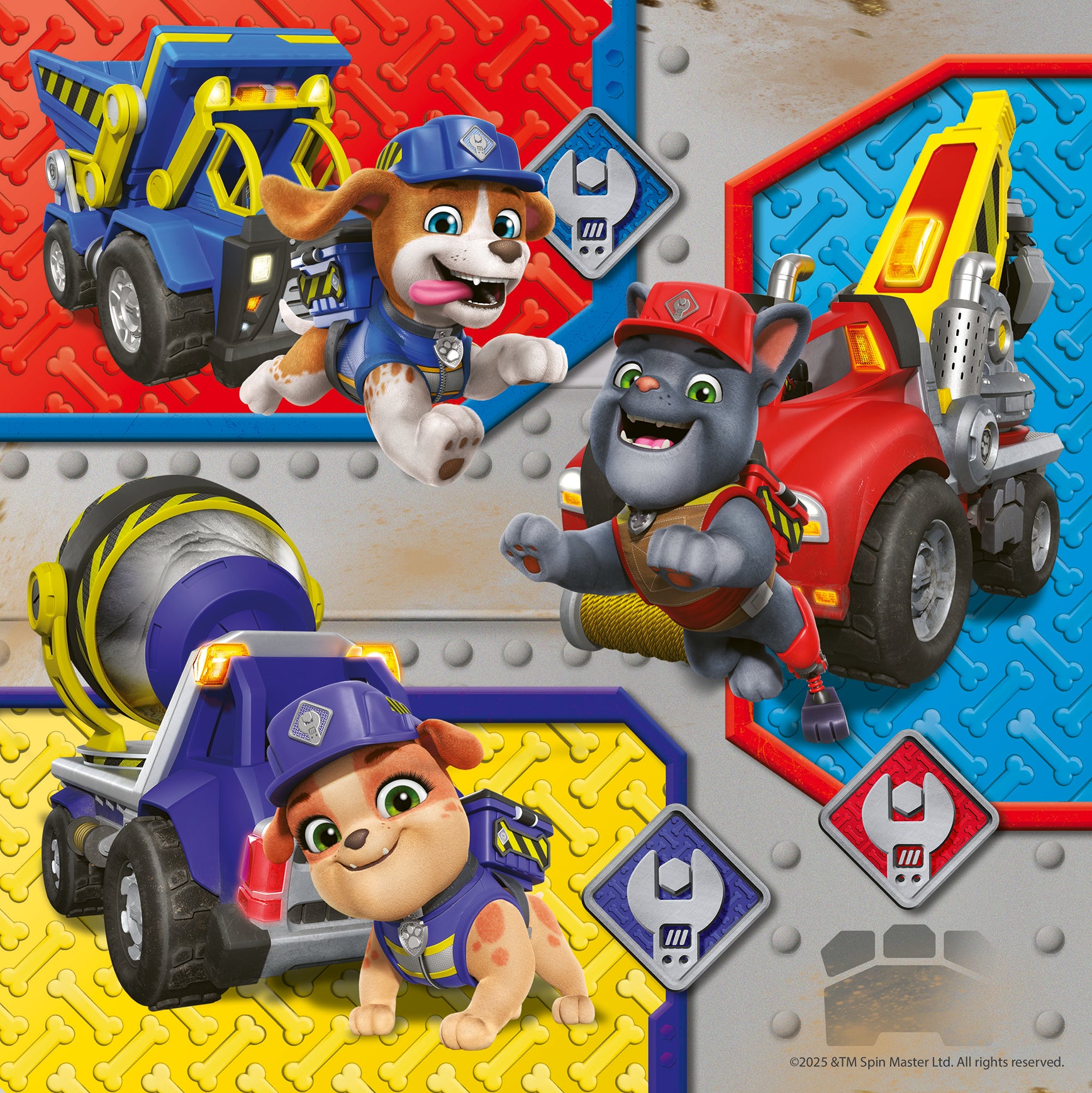 Ravensburger Paw Patrol Rubble & Crew 3x49 Piece Jigsaw Puzzle