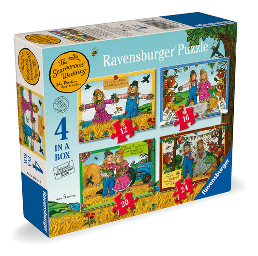Ravensburger Magic Light Property 4 in a Box Jigsaw Puzzles (12, 16, 20 & 24 Pieces)