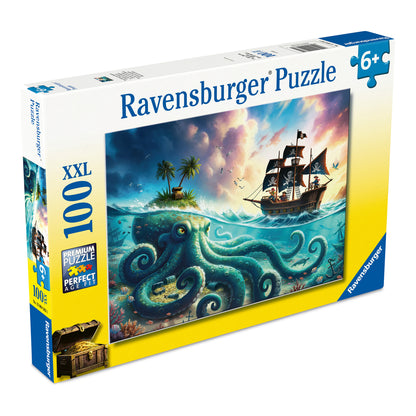 Ravensburger Pirate Treasure 100 XXL Piece Jigsaw Puzzle