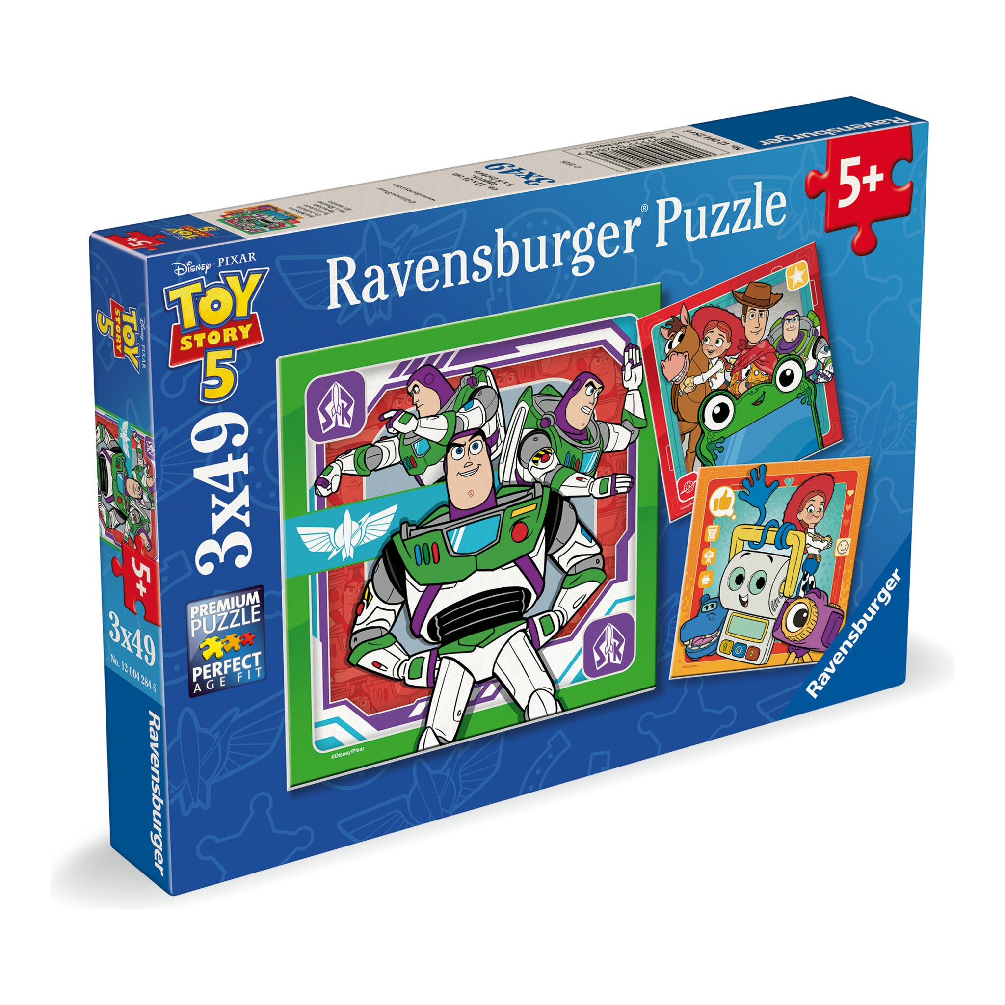 Ravensburger Toy Story 5 3 x 49 Piece Jigsaw Puzzle Set