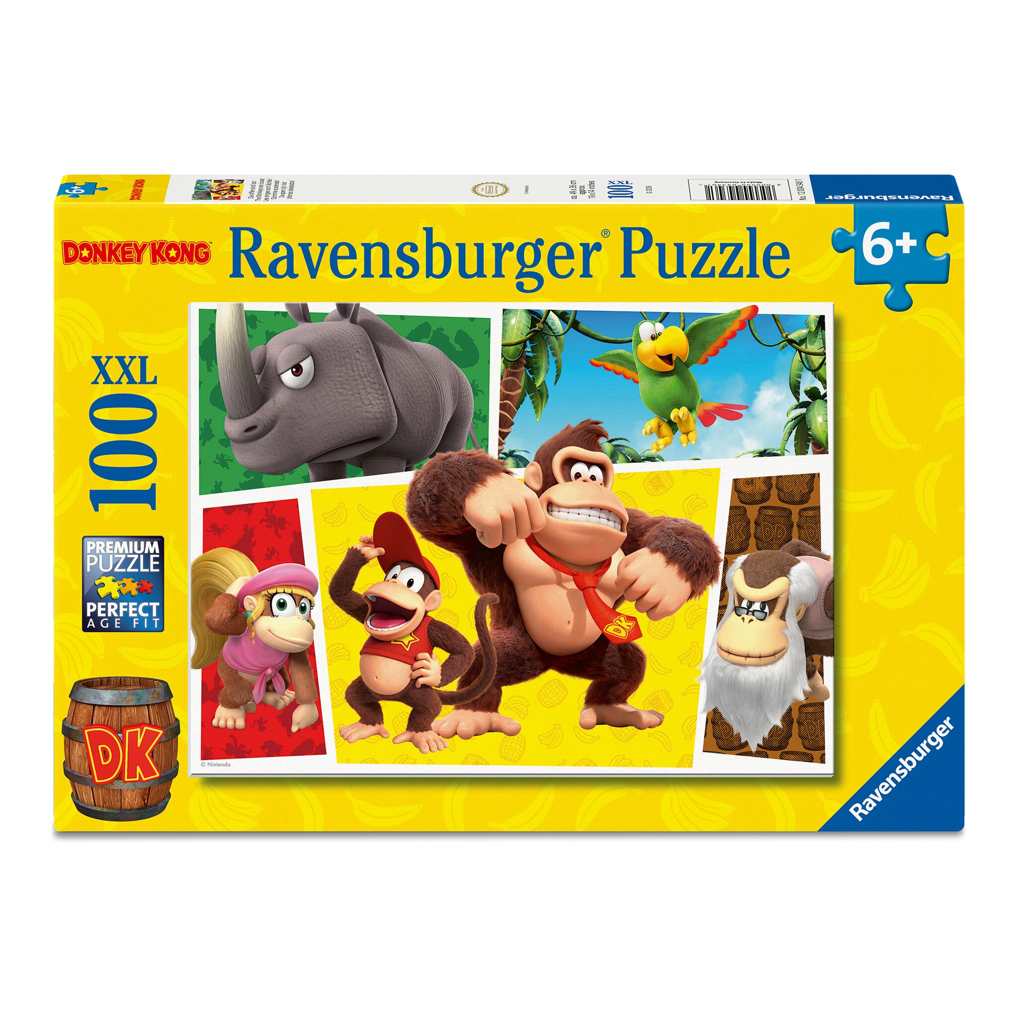 Ravensburger Donkey Kong 100-Piece XXL Jigsaw Puzzle