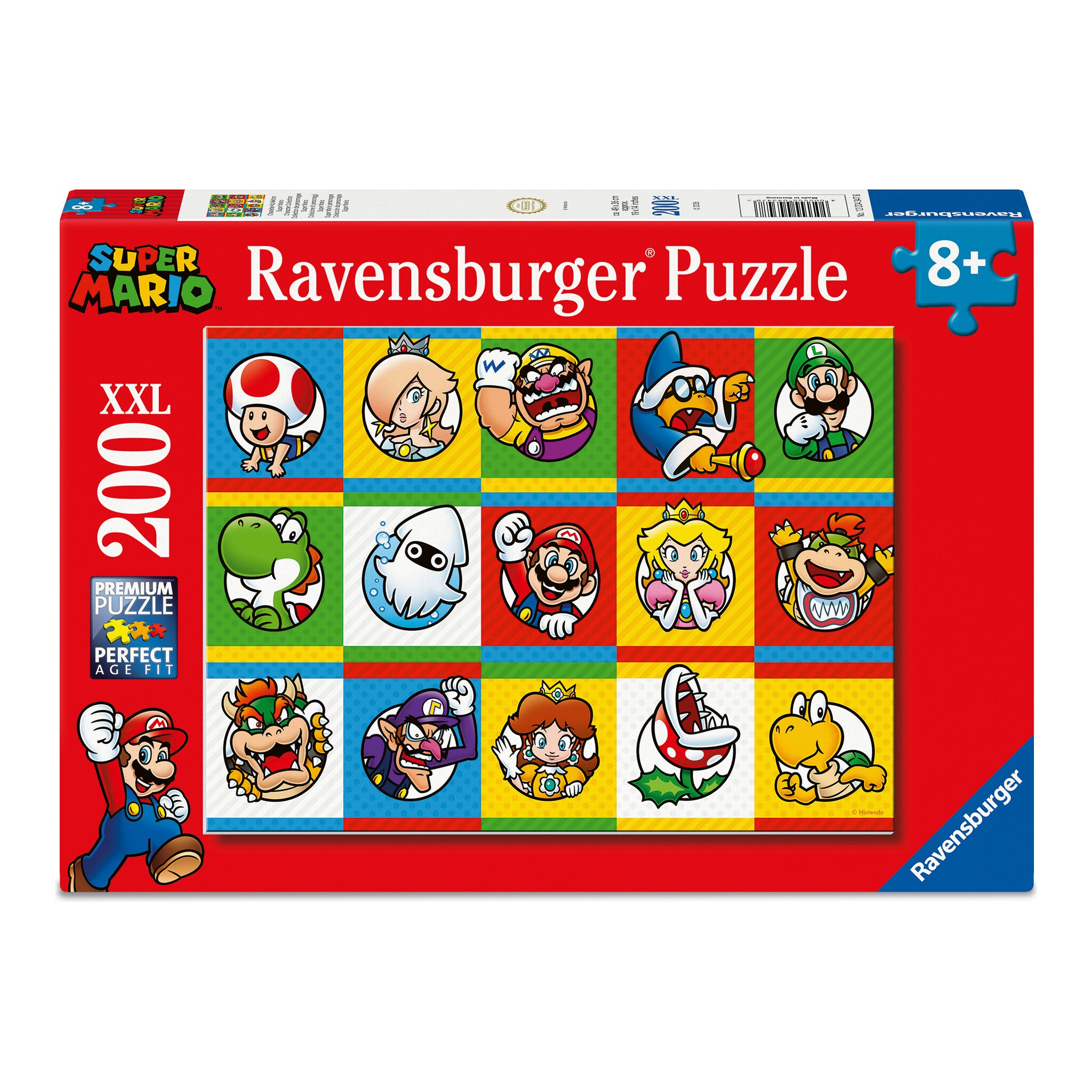 Ravensburger Super Mario Character Collection 200-Piece XXL Jigsaw Puzzle