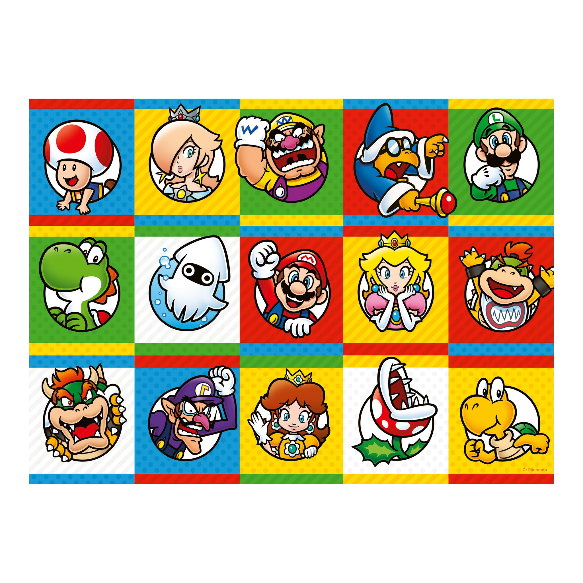 Ravensburger Super Mario Character Collection 200-Piece XXL Jigsaw Puzzle
