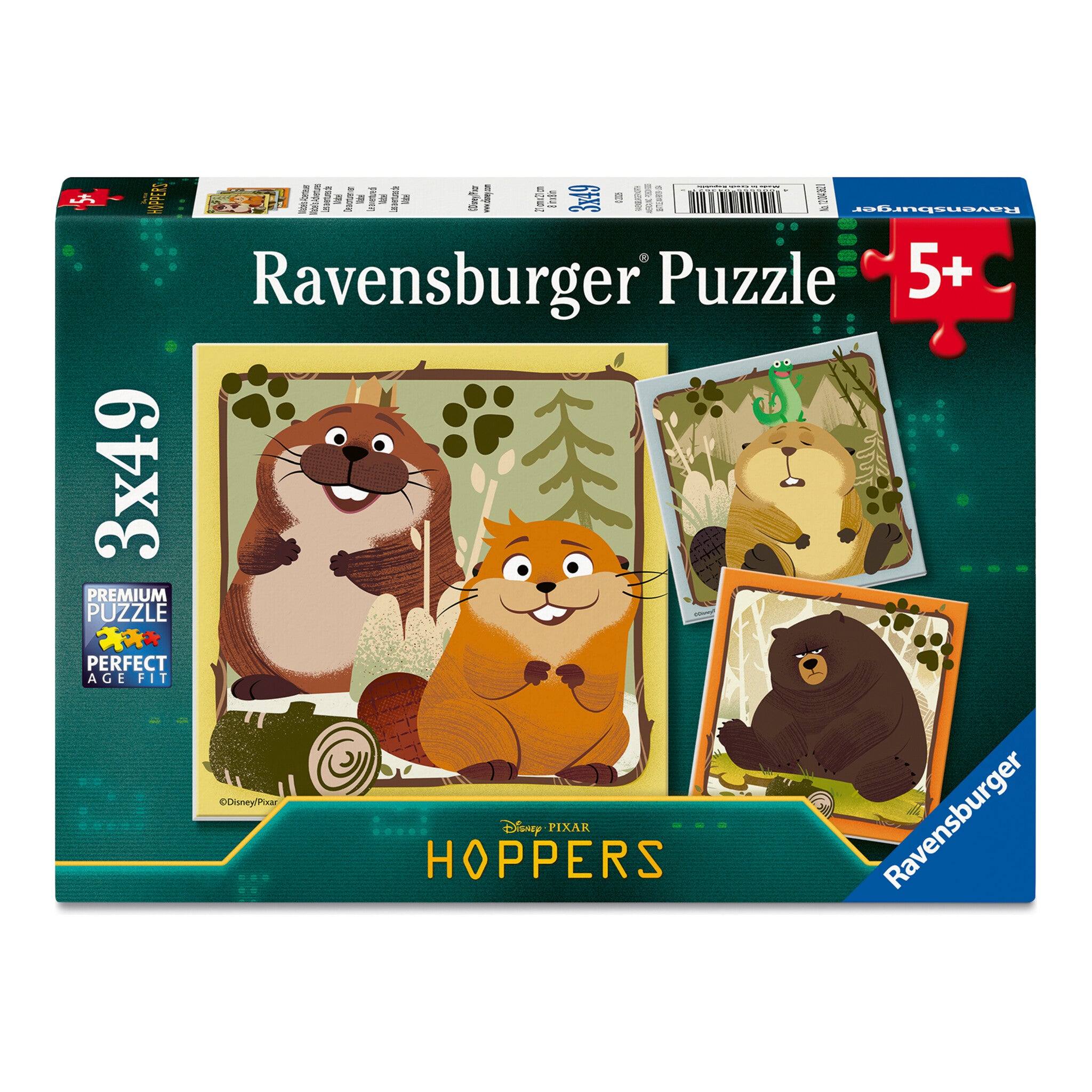 Ravensburger Disney Pixar Hoppers 3 x 49 Piece Jigsaw Puzzles