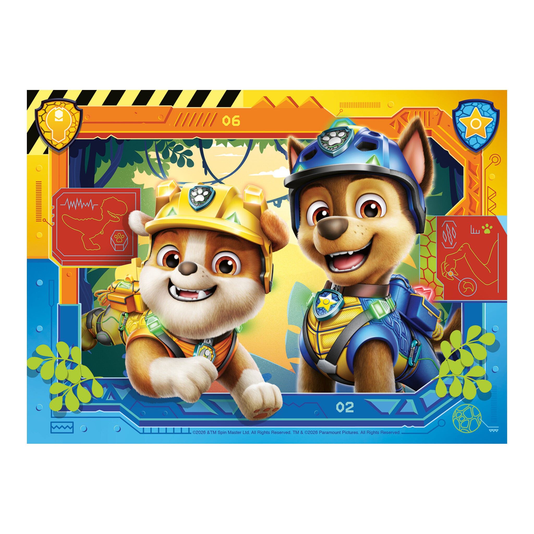 Ravensburger PAW Patrol: The Dino Movie 4-in-a-Box Jigsaw Puzzles