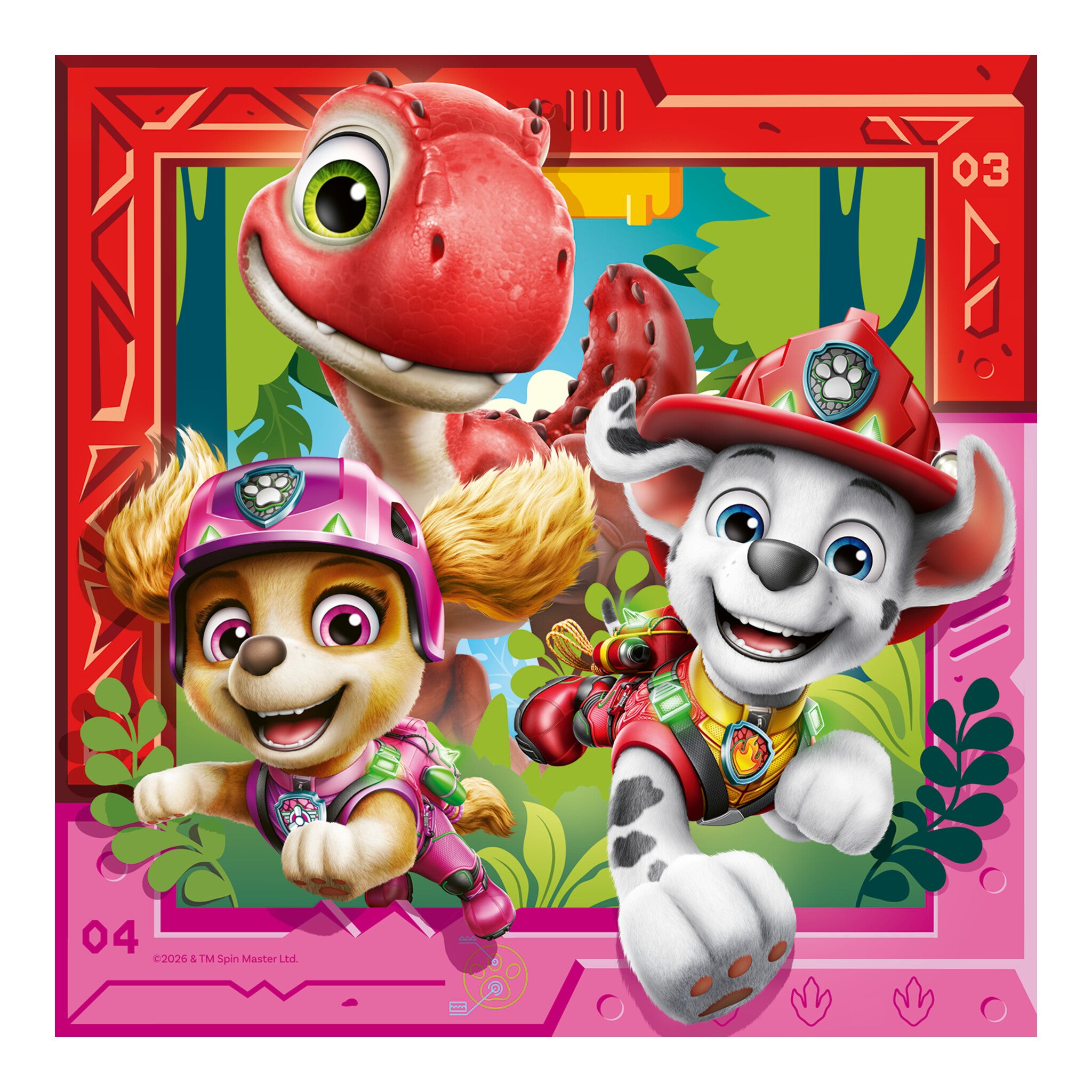 Ravensburger PAW Patrol Dino Movie 3 x 49-Piece Jigsaw Puzzles