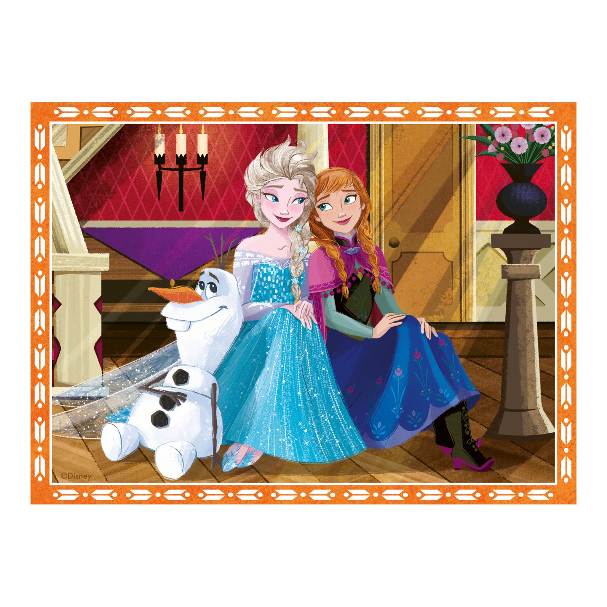 Ravensburger Disney Frozen 4 in a Box Jigsaw Puzzle Set – 72 Pieces