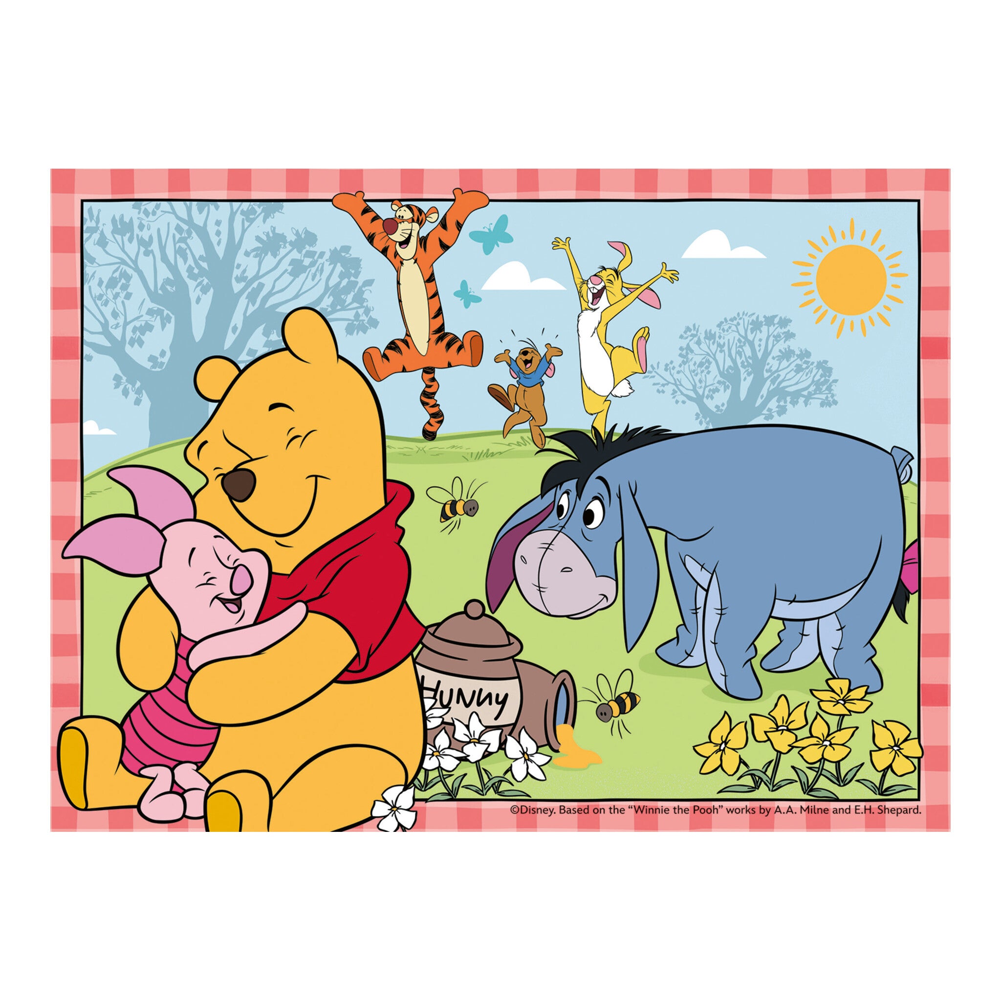 Ravensburger Disney Winnie the Pooh 4-in-a-Box Jigsaw Puzzles
