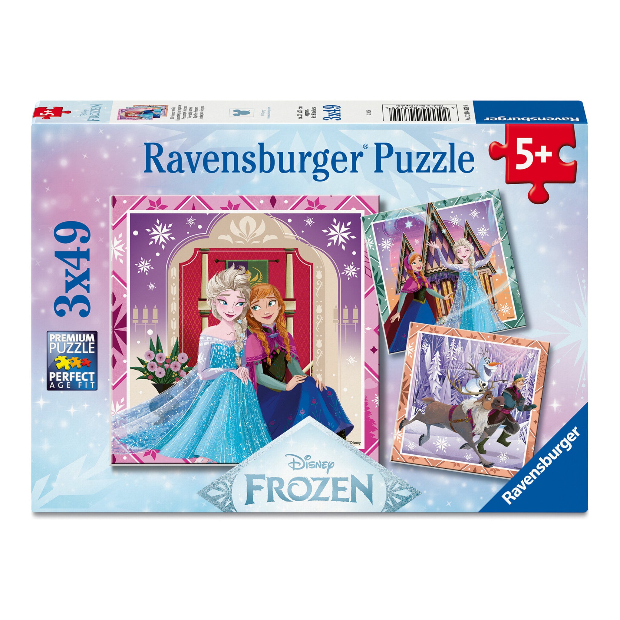 Ravensburger Disney Frozen 3 x 49 Piece Jigsaw Puzzles