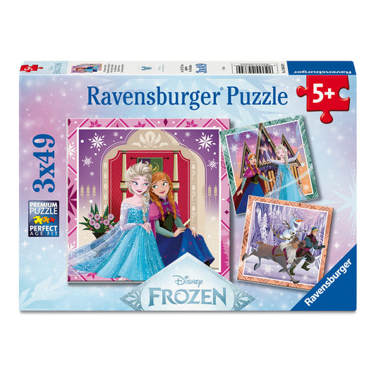 Ravensburger Disney Frozen 3 x 49 Piece Jigsaw Puzzles