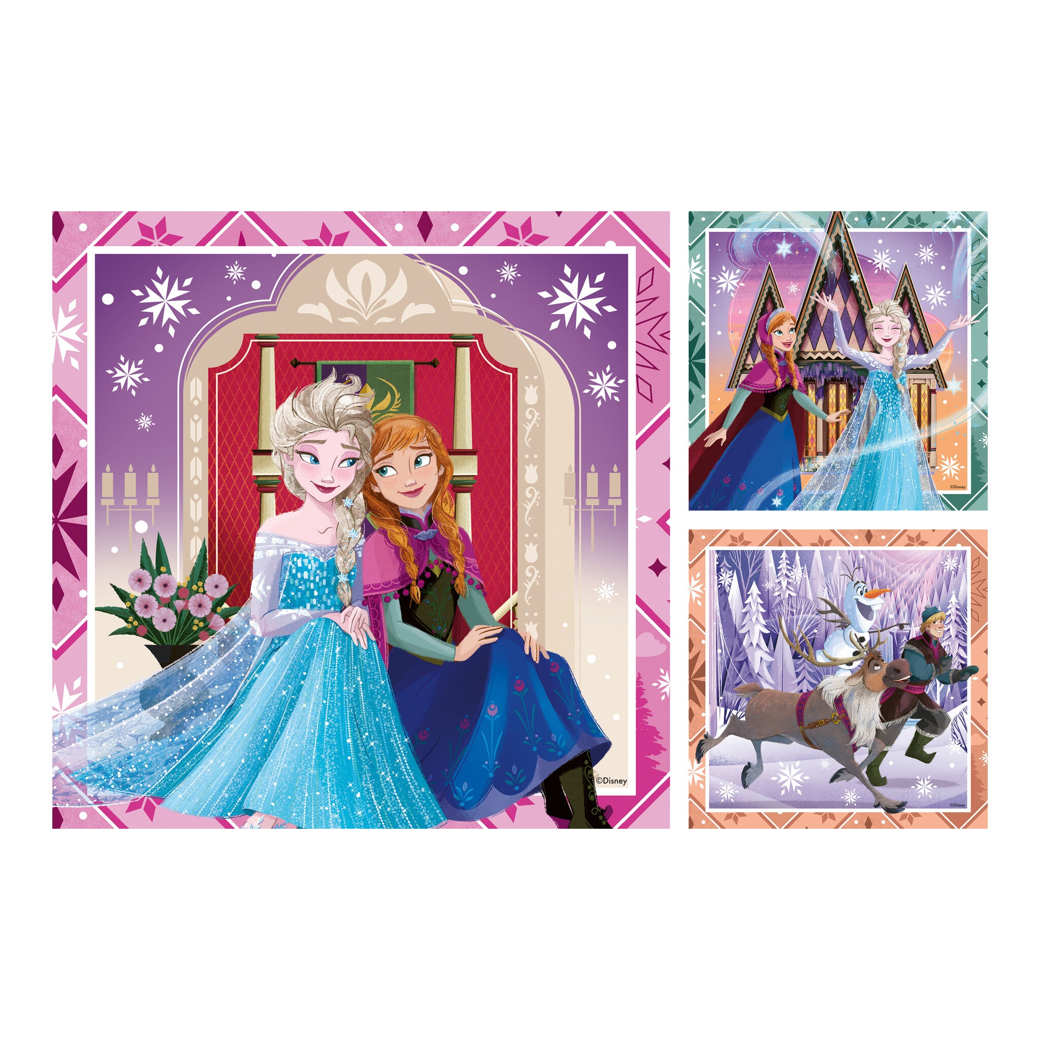 Ravensburger Disney Frozen 3 x 49 Piece Jigsaw Puzzles