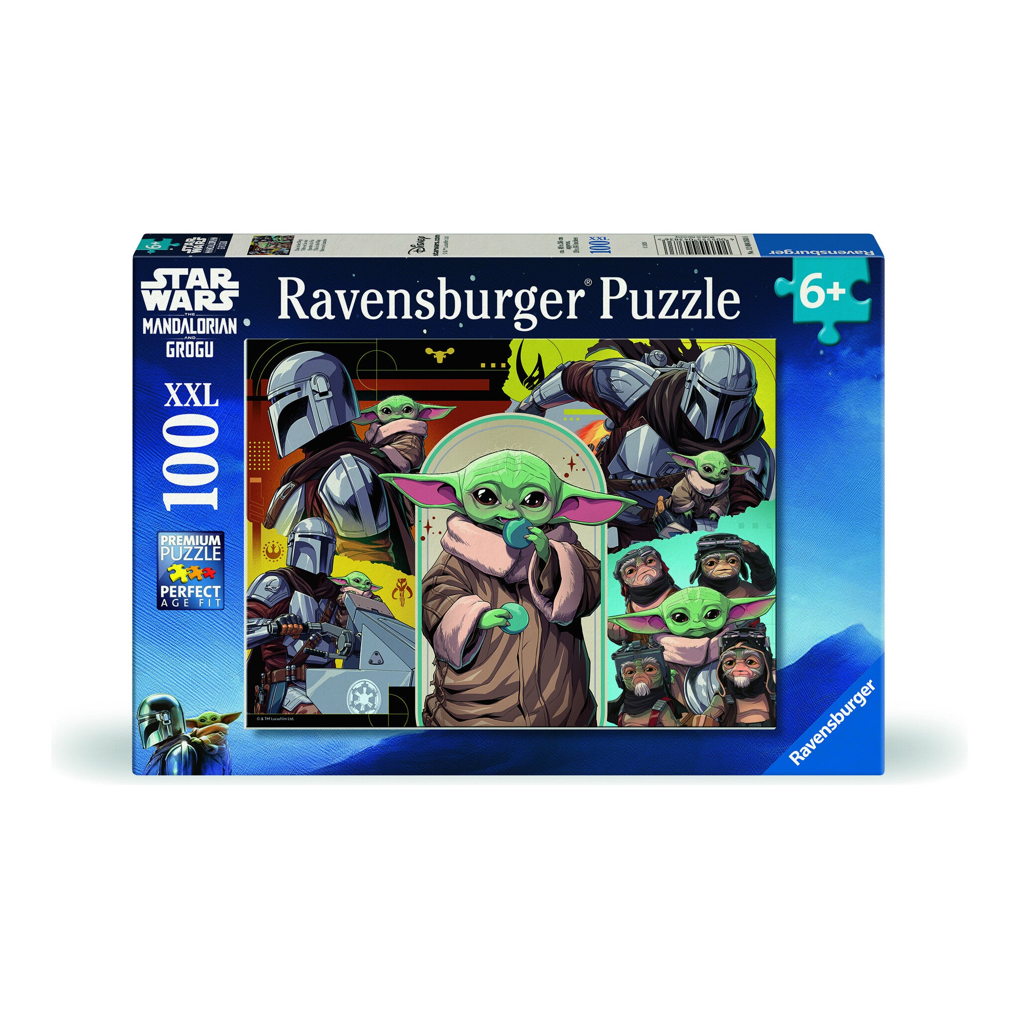Ravensburger Star Wars The Mandalorian and Grogu 100-Piece XXL Jigsaw Puzzle