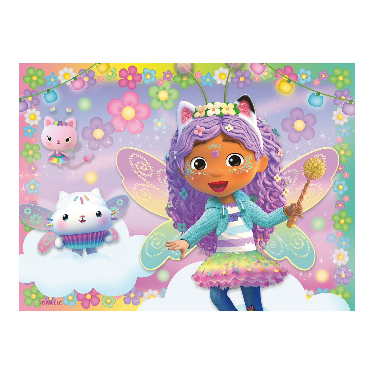 Ravensburger Gabby's Dollhouse Fairylandia 4 in a Box Jigsaw Puzzles
