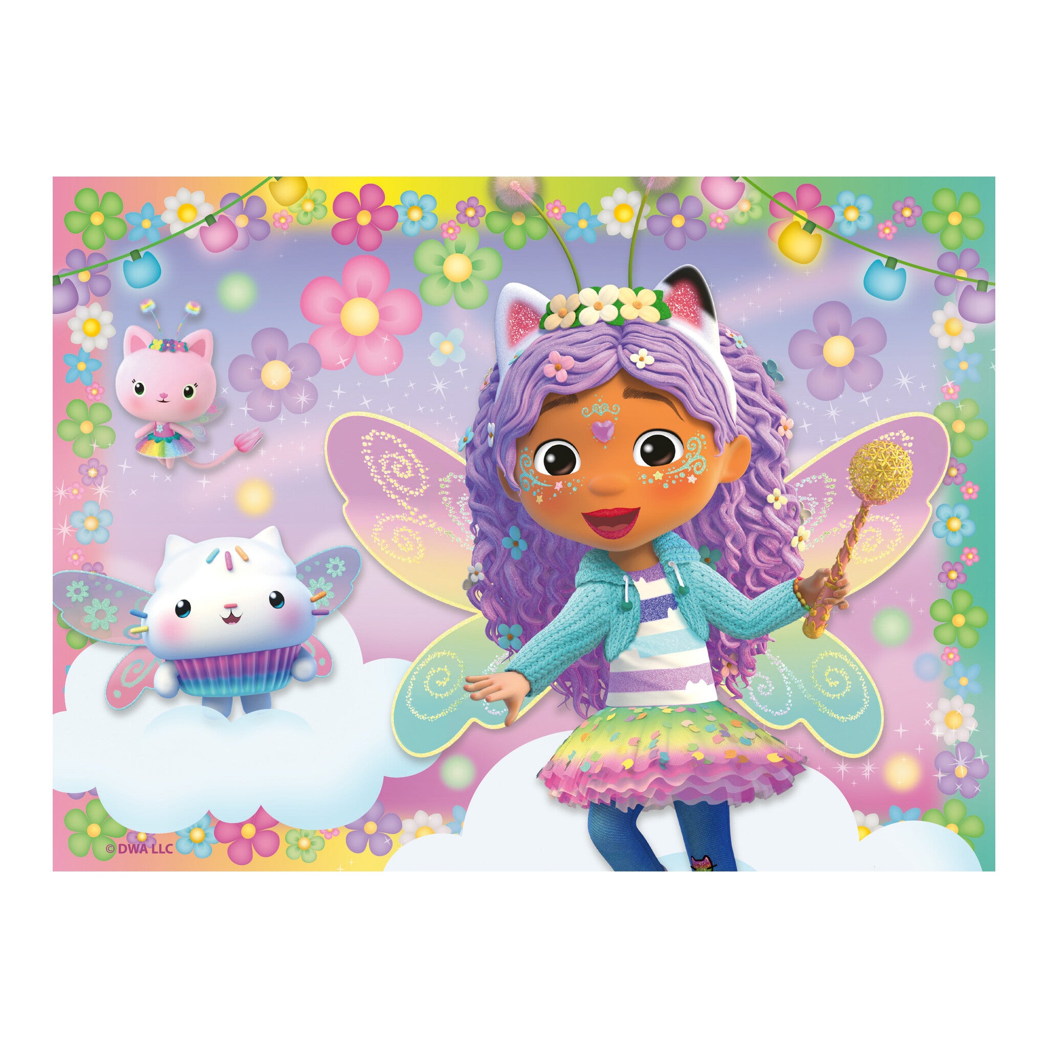 Ravensburger Gabby's Dollhouse Fairylandia 4 in a Box Jigsaw Puzzles