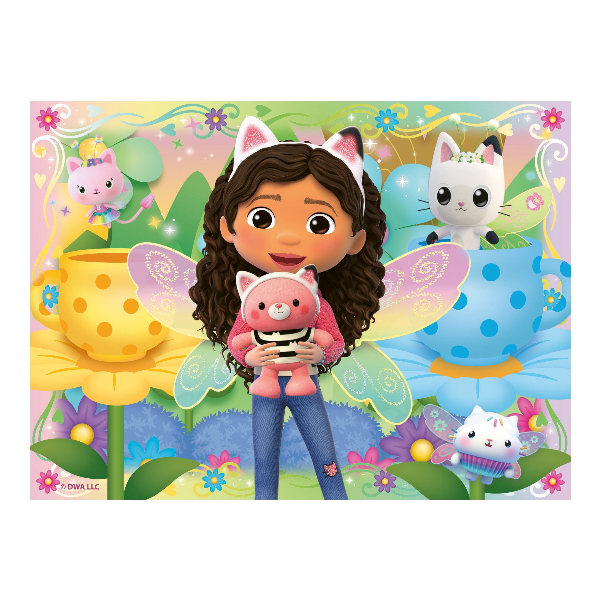 Ravensburger Gabby's Dollhouse Fairylandia 4 in a Box Jigsaw Puzzles
