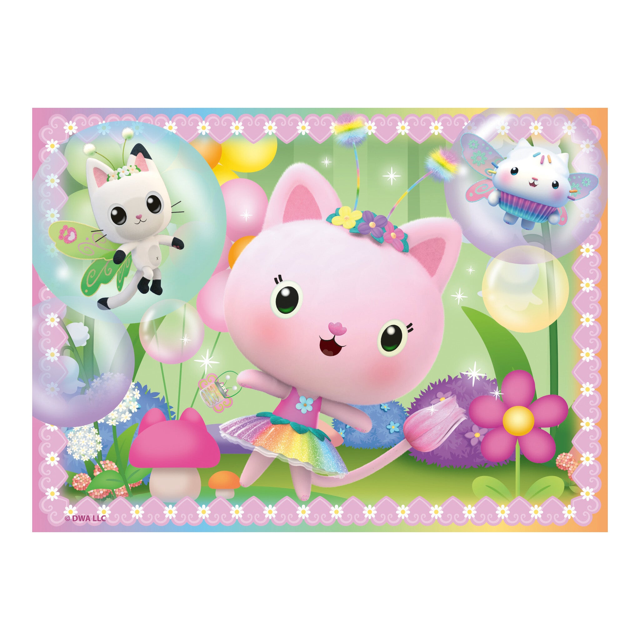 Ravensburger Gabby's Dollhouse Fairylandia 4 in a Box Jigsaw Puzzles