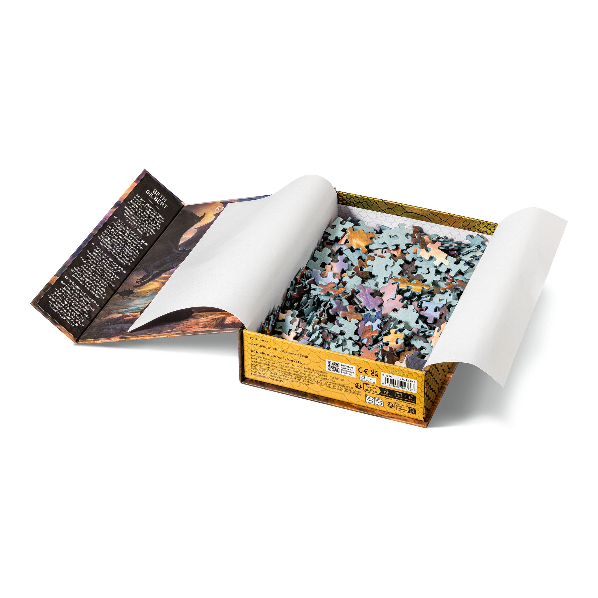 Ravensburger Romantasy Fourth Wing 500-Piece Jigsaw Puzzle
