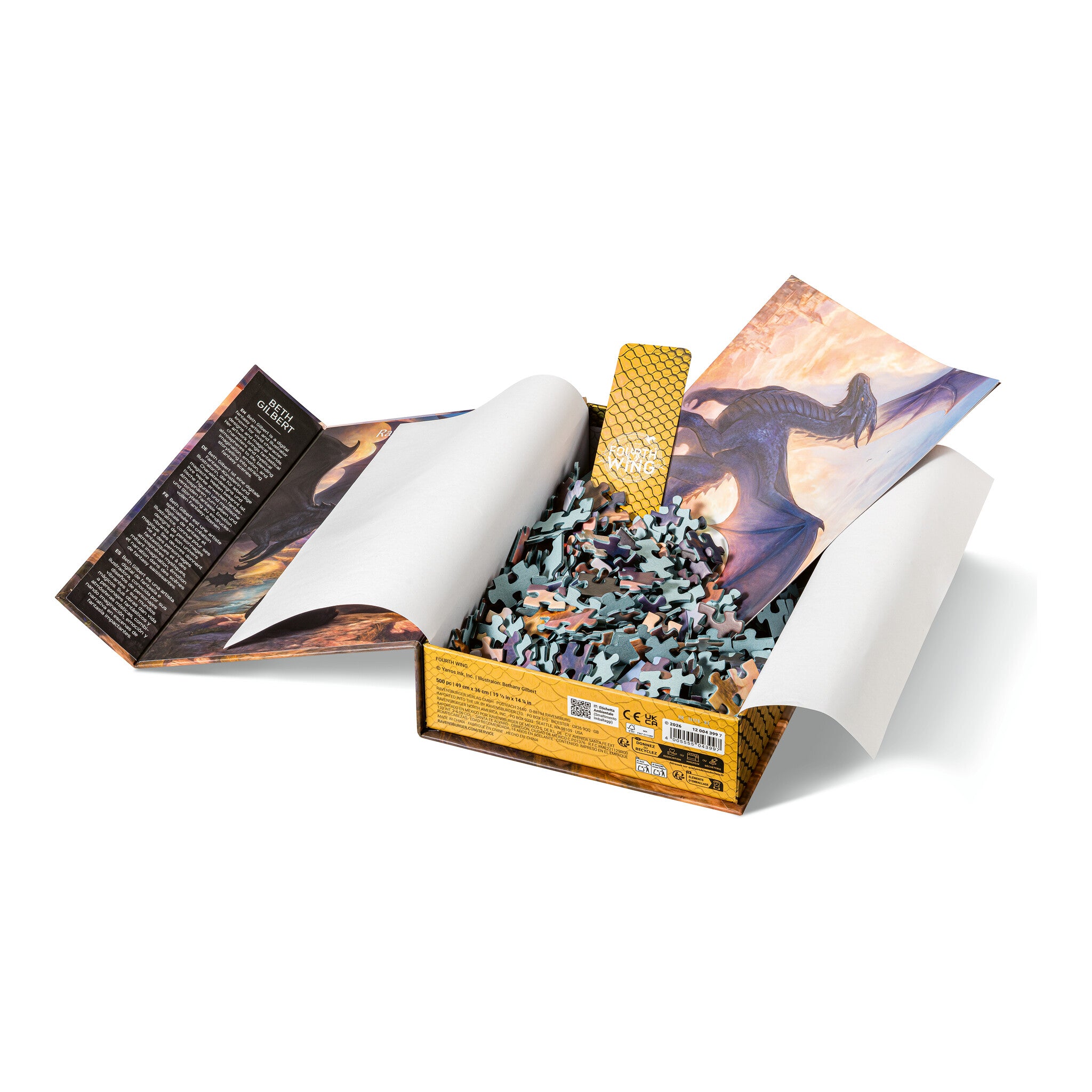 Ravensburger Romantasy Fourth Wing 500-Piece Jigsaw Puzzle