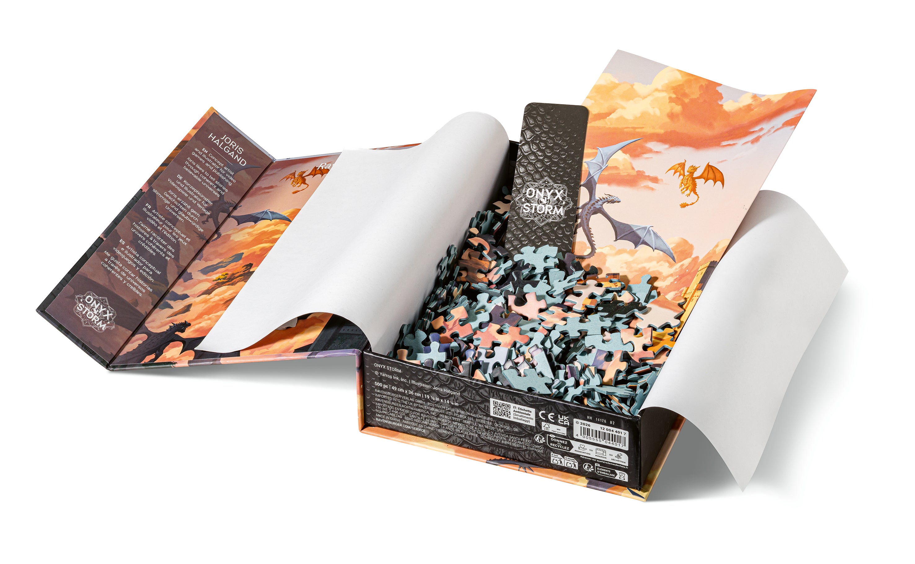 Ravensburger Romantasy Onyx Storm 500 Piece Jigsaw Puzzle