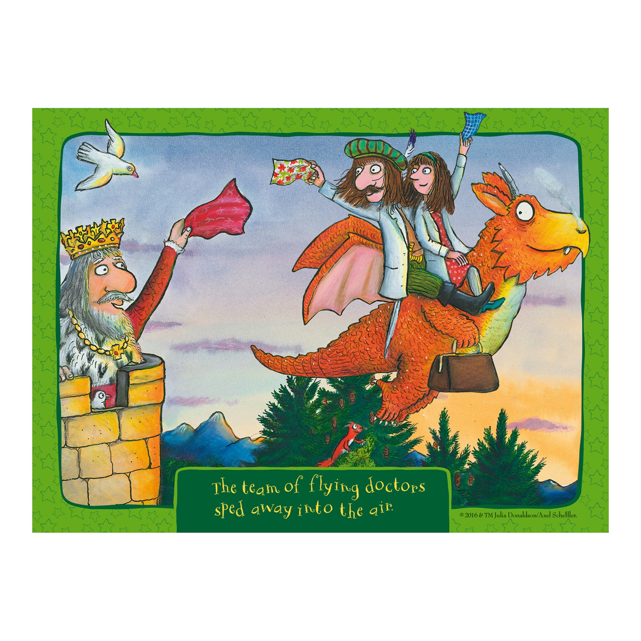 Ravensburger Gruffalo & Friends Zog and the Flying Doctors 4-in-a-Box Jigsaw Puzzles