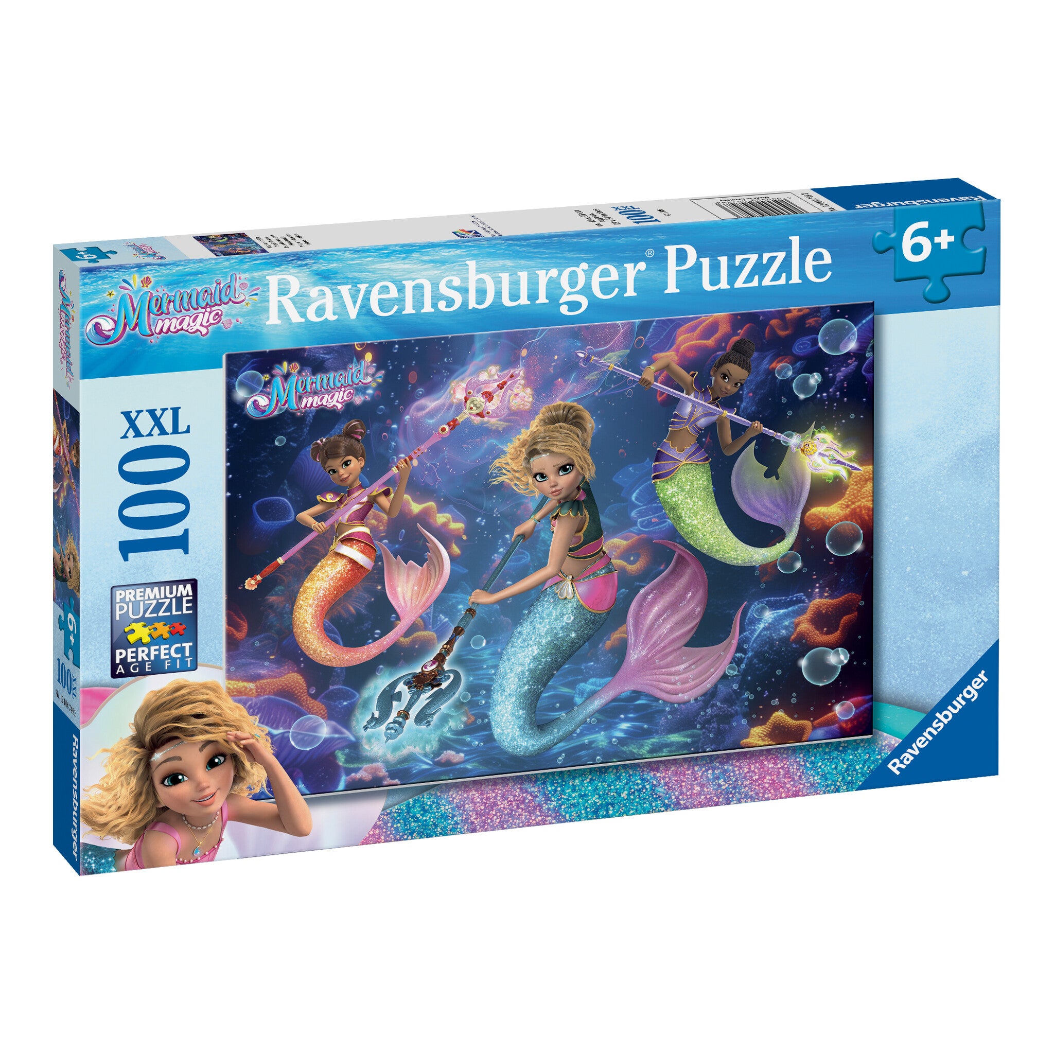 Ravensburger Mermaid Magic 100-Piece XXL Jigsaw Puzzle