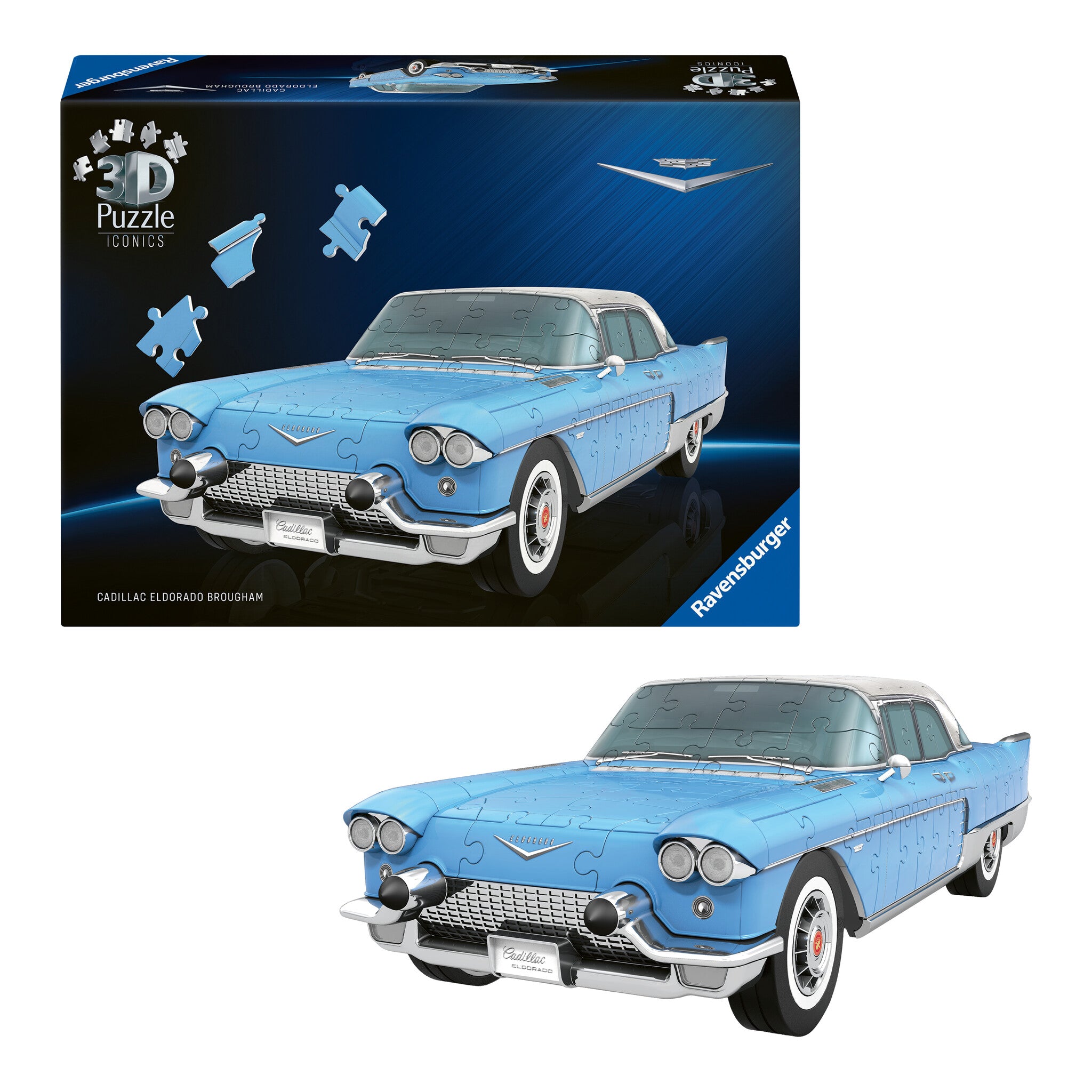 Ravensburger Iconics Cadillac Eldorado Brougham 3D Puzzle 174 Pieces