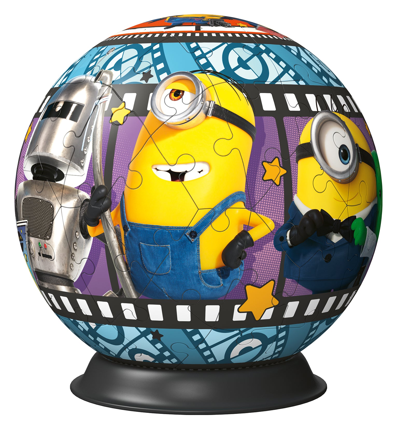 Ravensburger Minions 3 3D Puzzle Ball 72 Pieces