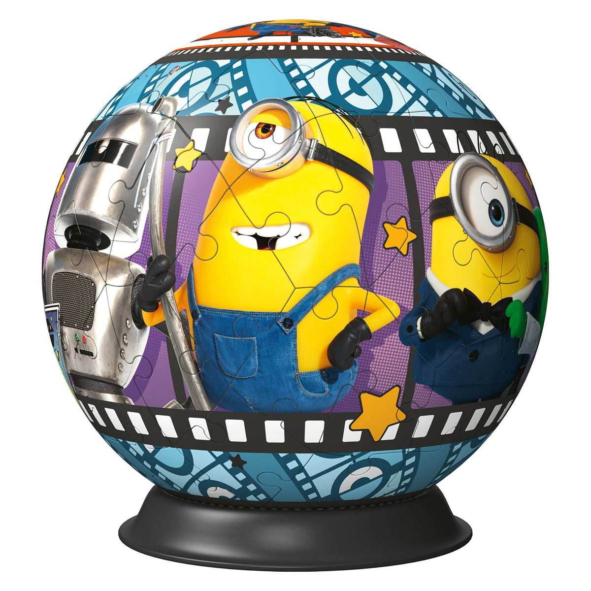 Ravensburger Minions 3 3D Puzzle Ball 72 Pieces