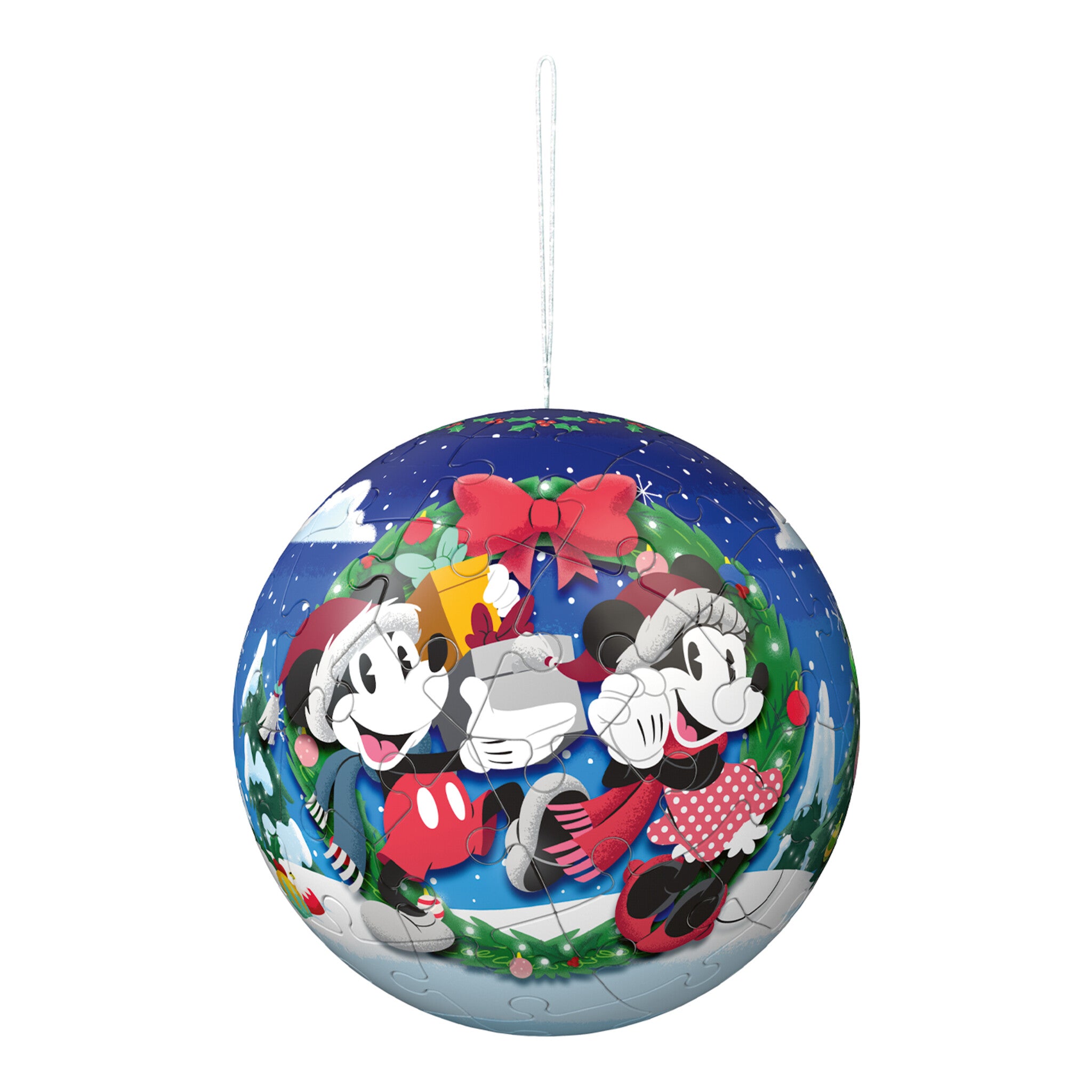Ravensburger Disney Christmas Baubles 4 x 54 Piece 3D Puzzle Set