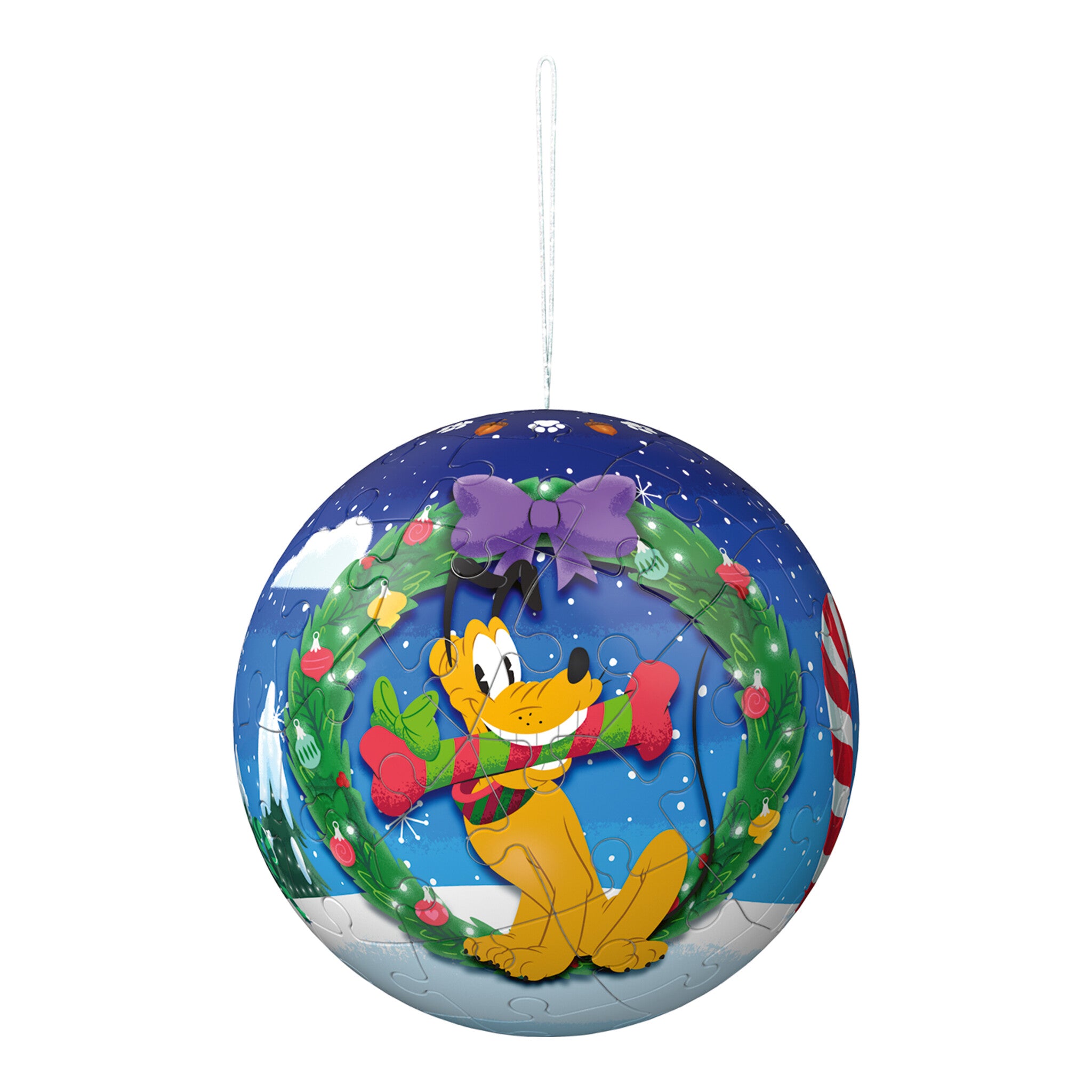 Ravensburger Disney Christmas Baubles 4 x 54 Piece 3D Puzzle Set