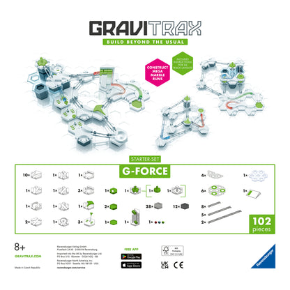 Ravensburger GraviTrax Starter Set G-Force 100 Pieces