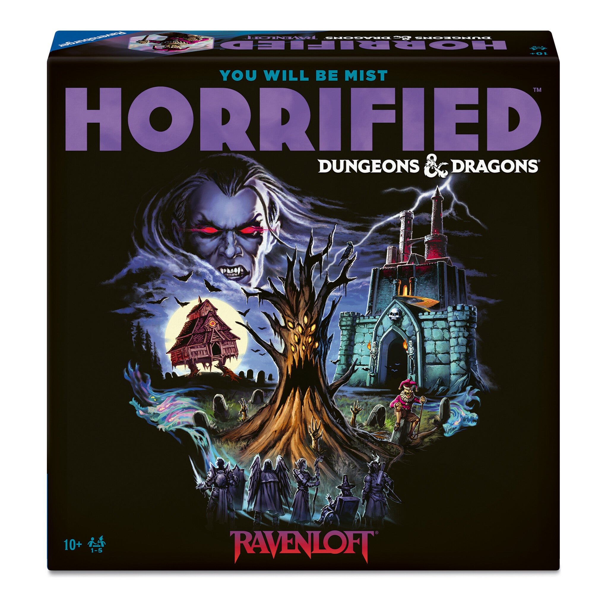 Ravensburger Horrified: Dungeons & Dragons Ravenloft Board Game