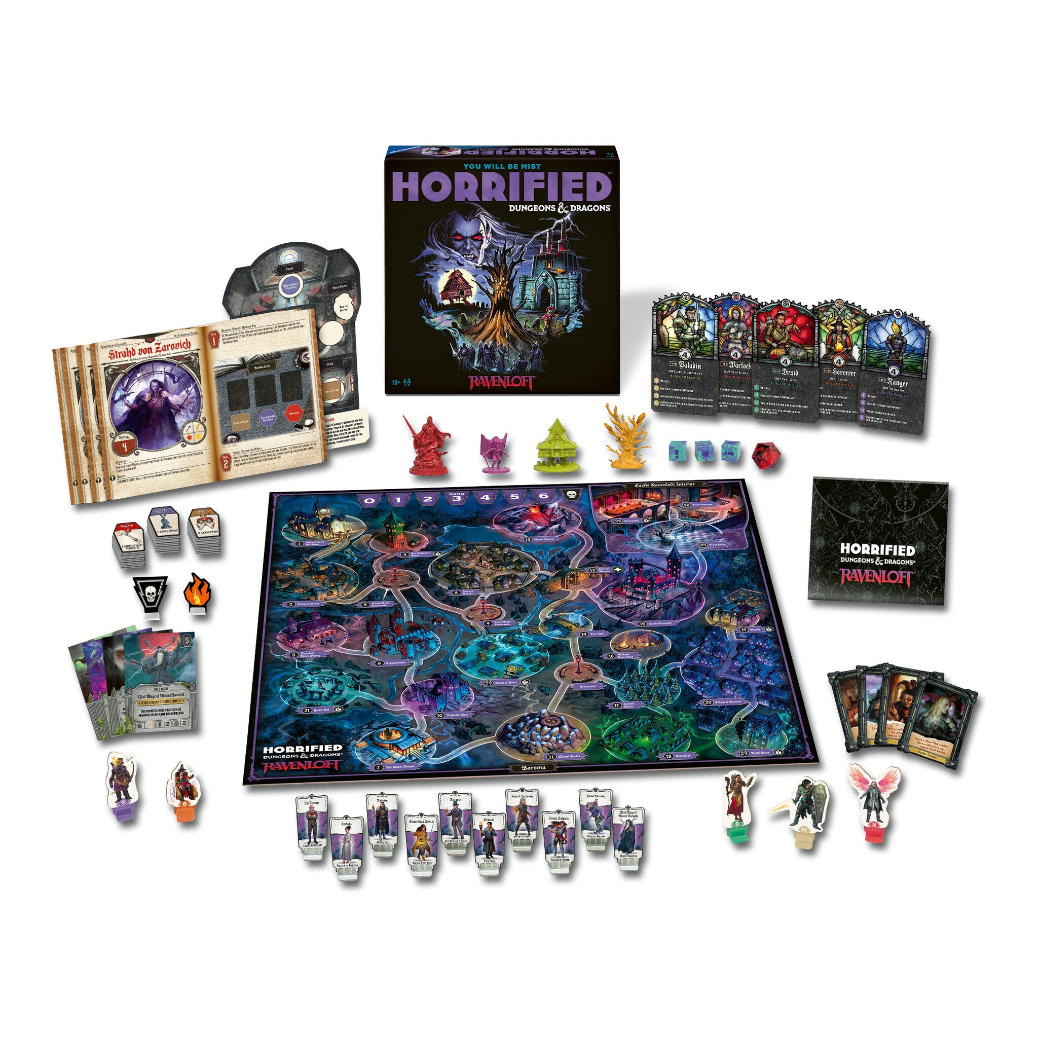 Ravensburger Horrified: Dungeons & Dragons Ravenloft Board Game