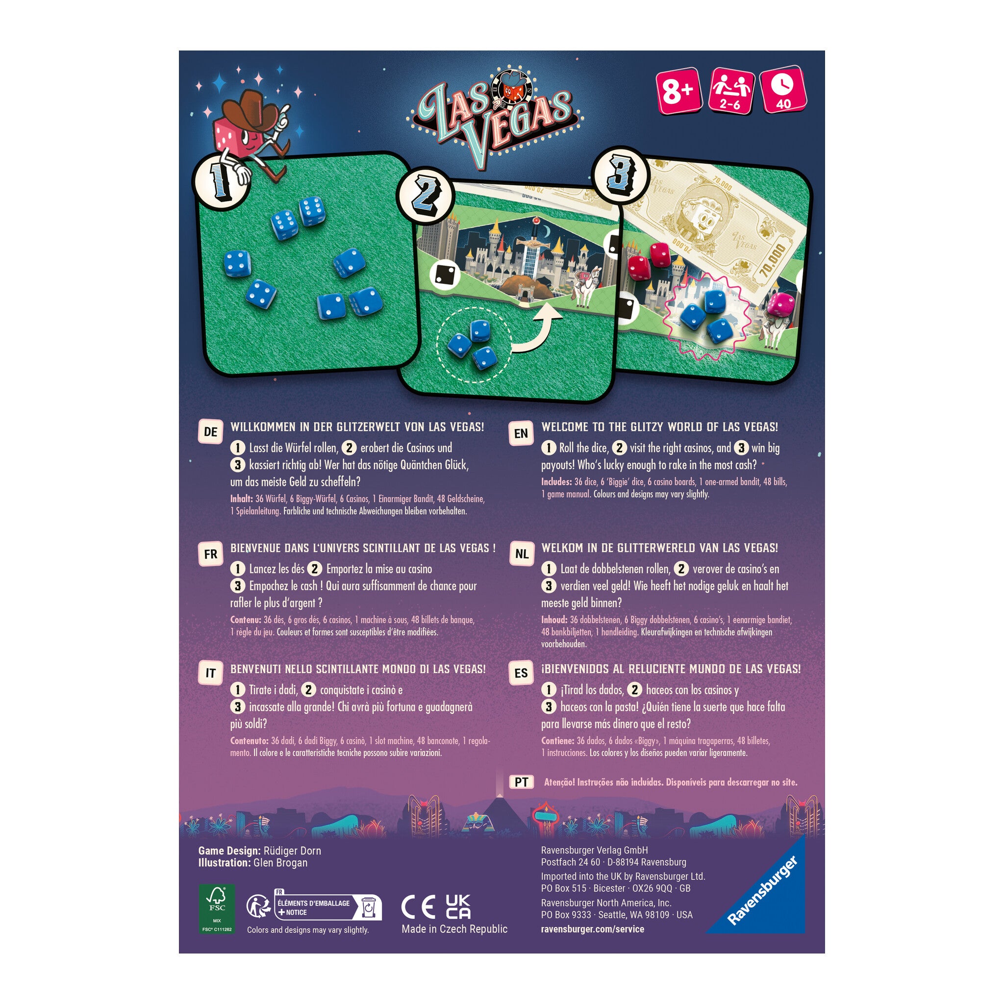 Ravensburger Las Vegas Party Game