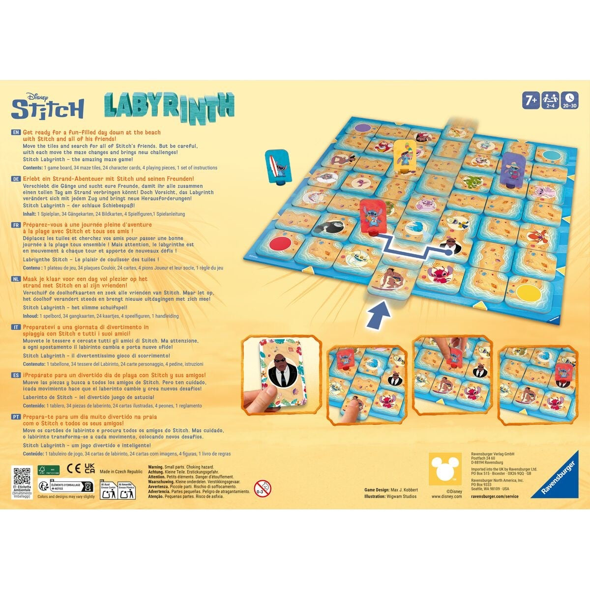 Ravensburger Disney Stitch Labyrinth Board Game