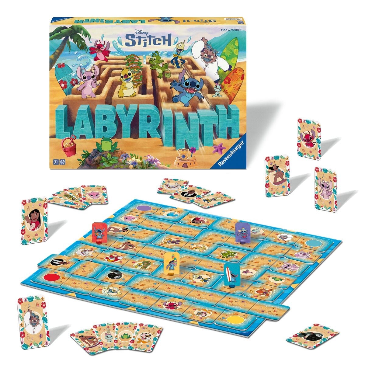 Ravensburger Disney Stitch Labyrinth Board Game