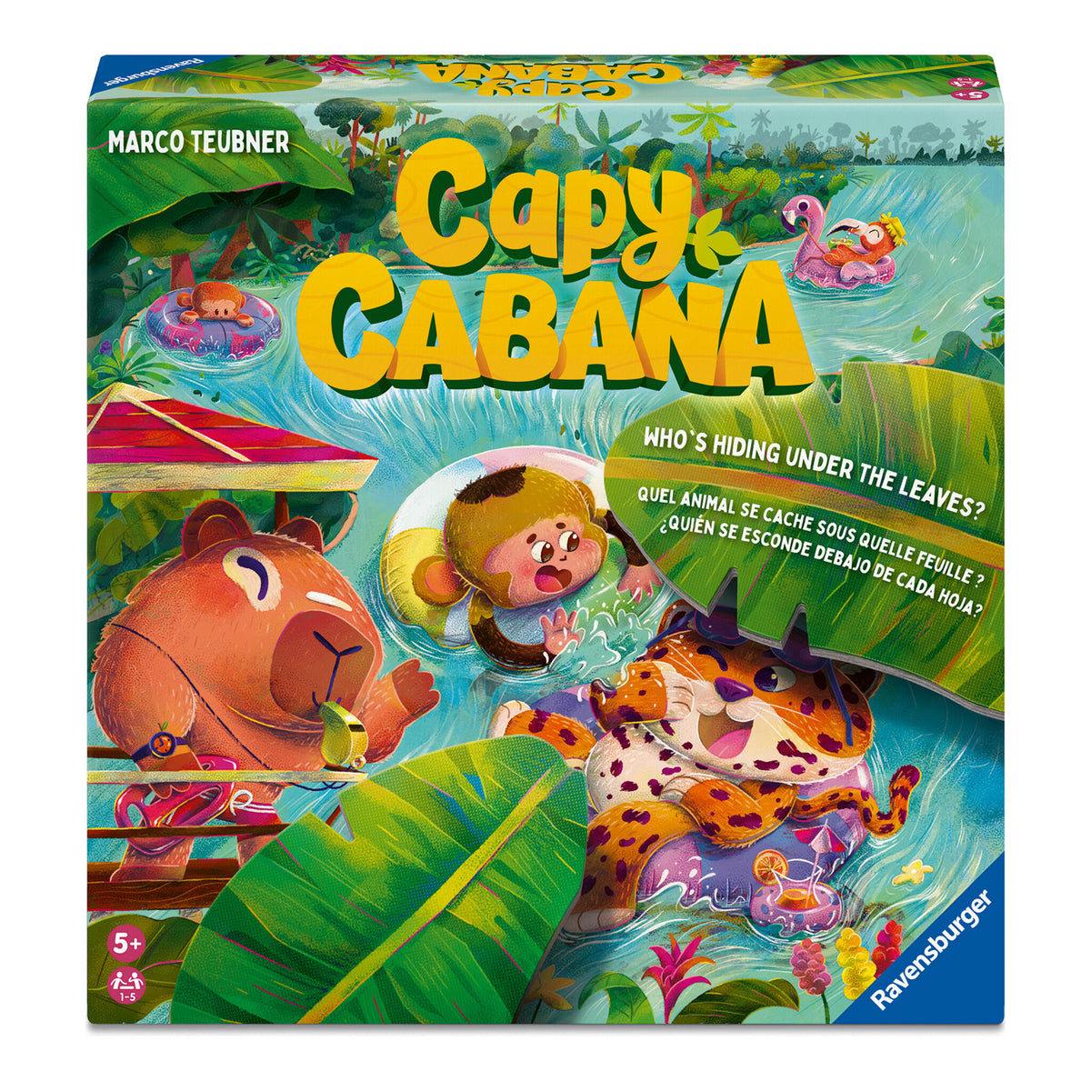 Ravensburger Capy Cabana Cooperative Memory Game