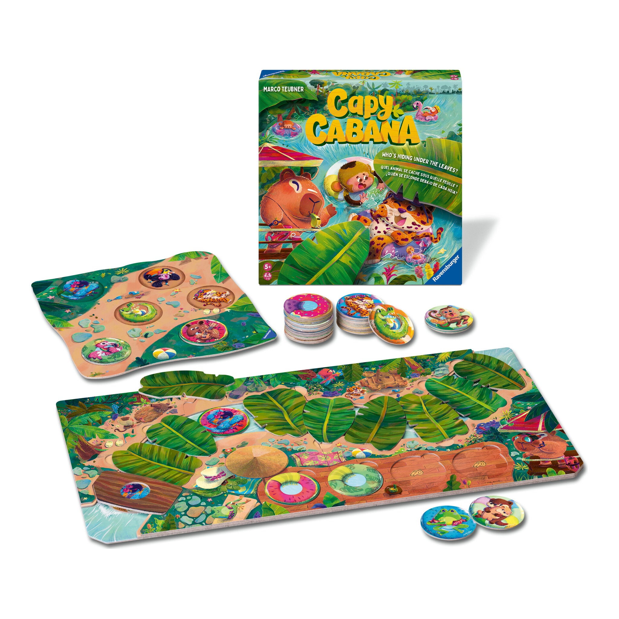 Ravensburger Capy Cabana Cooperative Memory Game