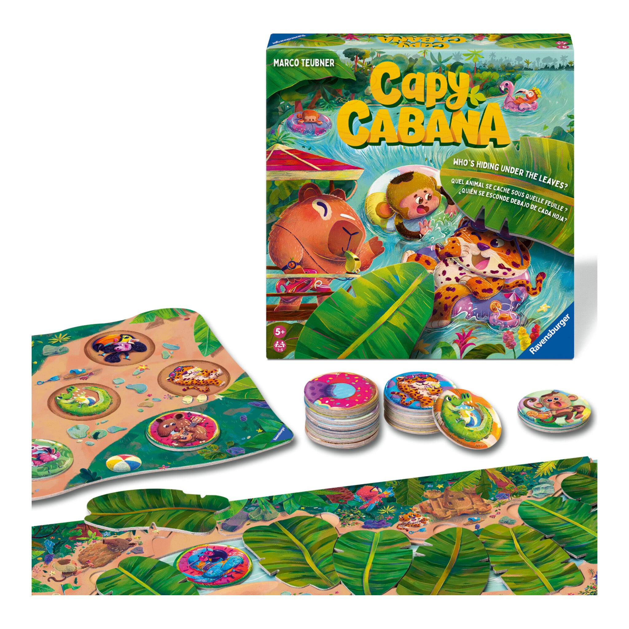 Ravensburger Capy Cabana Cooperative Memory Game