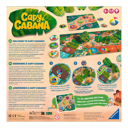 Ravensburger Capy Cabana Cooperative Memory Game