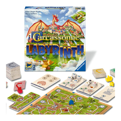 Ravensburger Carcassonne Labyrinth Board Game
