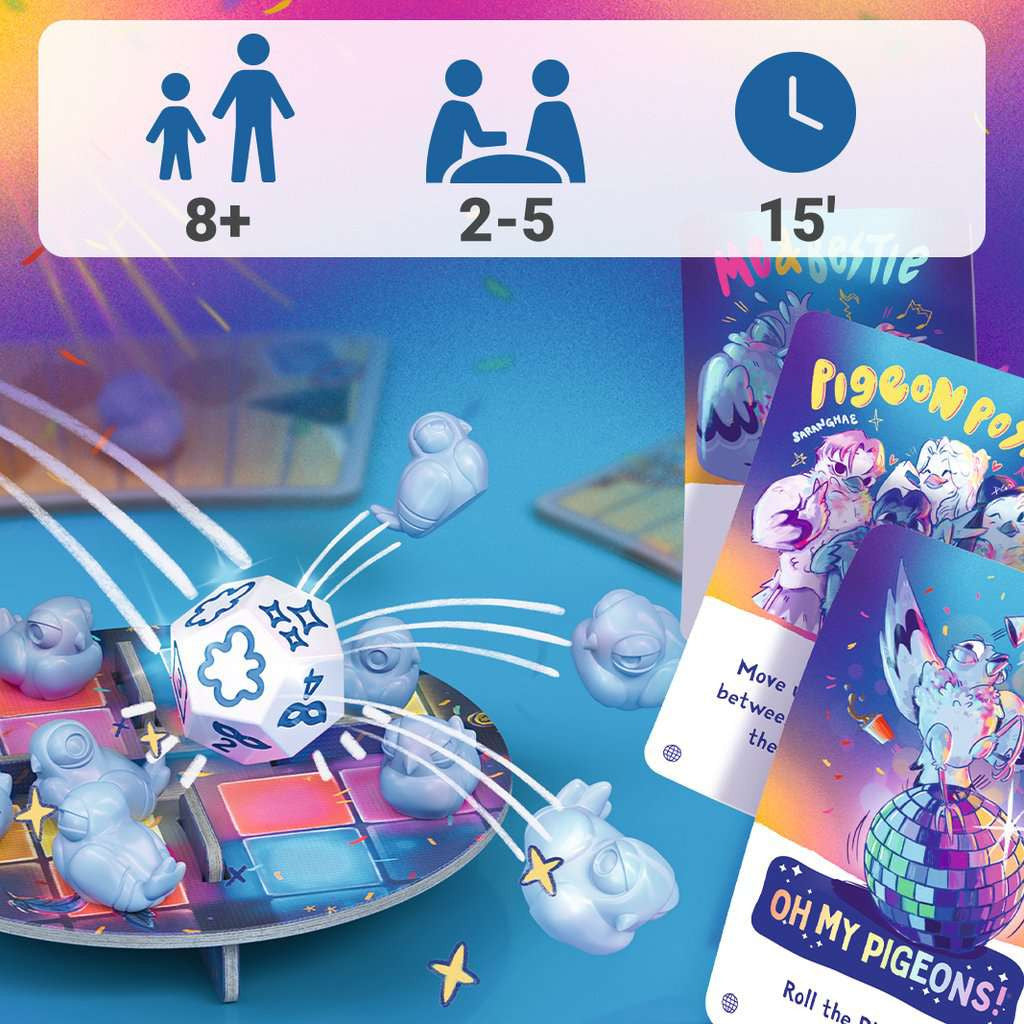 Ravensburger Oh My Pigeons! Party Game Expansion Pack