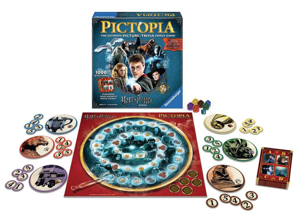 Ravensburger Harry Potter Pictopia Picture Trivia Board Game