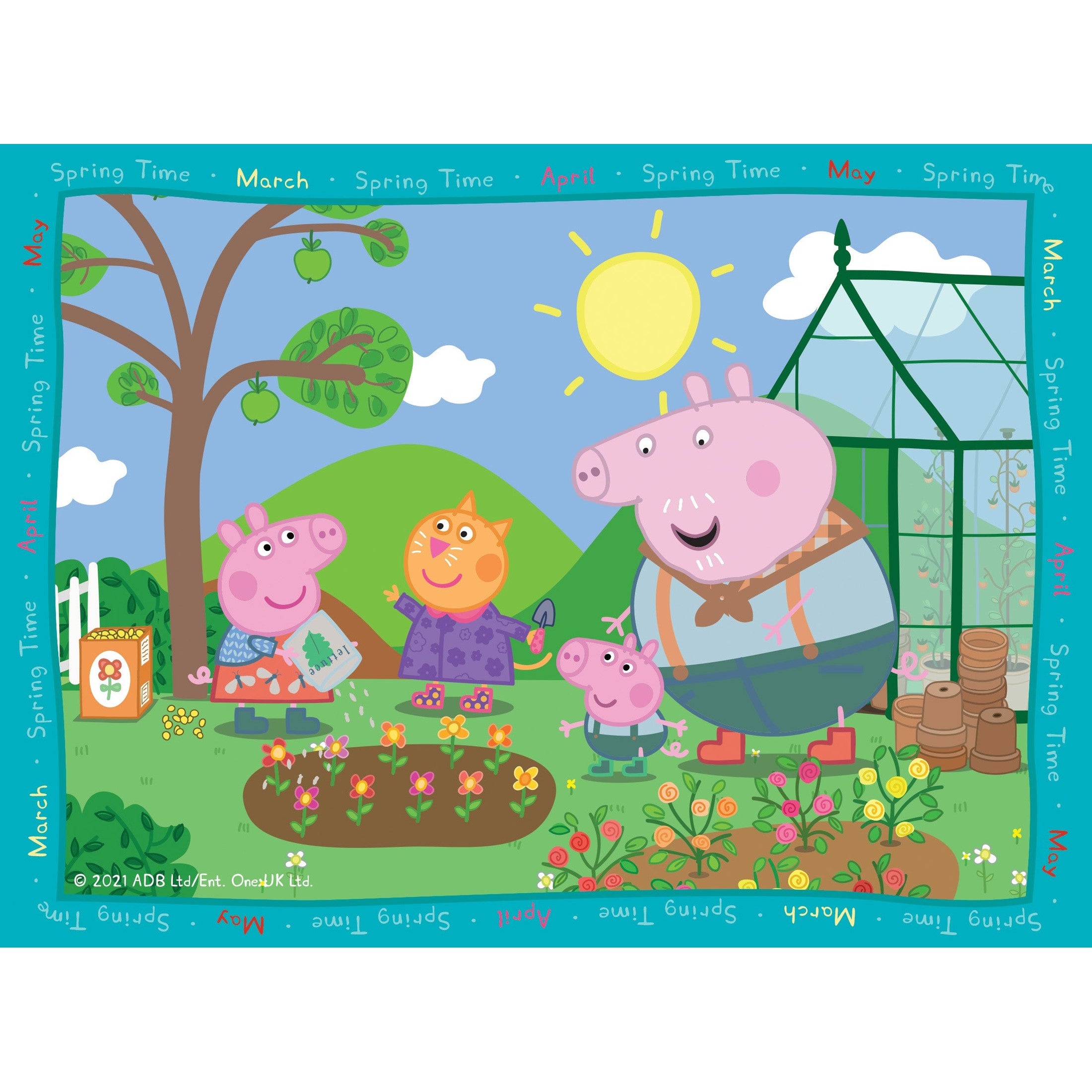 Ravensburger Peppa Pig Four Seasons 4 in a Box Jigsaw Puzzle
